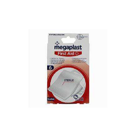 MP MEGAPLAST GASAS ESTERIL. 6 UNID BLISTER R- 45605/114954