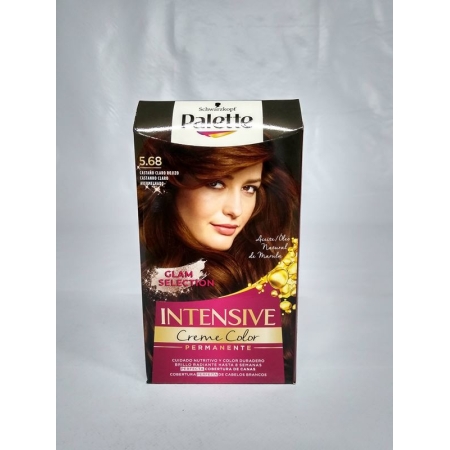 PALETTE INTENSE TINTE 5.68 CASTAÑO ROJO