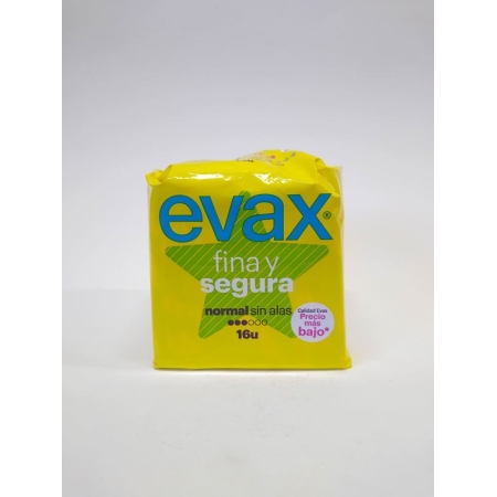 EVAX FINA Y SEGURA NORMAL 16 UNID