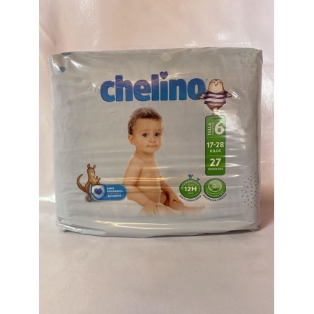 CHELINO PAÑAL 17-28 KG T-6  27 UNID