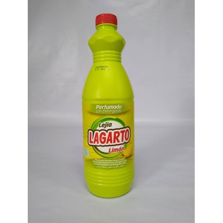 LAGARTO LEJIA DETERGENTE LIMON 1,5 L