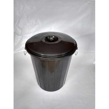 PAMEX CUBO BASURA BIN NEGRO CON TAPA 25 L REF- 1930