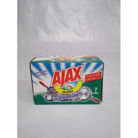 AJAX ESTROPAJO JABONOSO CAJA 7 UNID