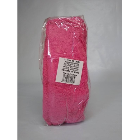 PAMEX BAYETA MICROFIBRA FUCSIA 30X40 320GR P- 12 R. 164