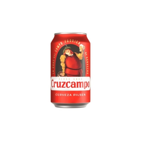 CRUZ CAMPO CERVEZA LATA 33 CC