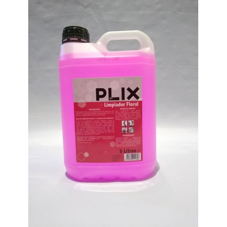 PLIX LIMPIADOR FREGASUELOS FLORAL INTENSO 5 L