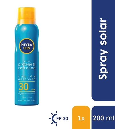 NIVEA SUN BRUMA LECHE P & REFRESCA FP 30 200ML R/ 80476