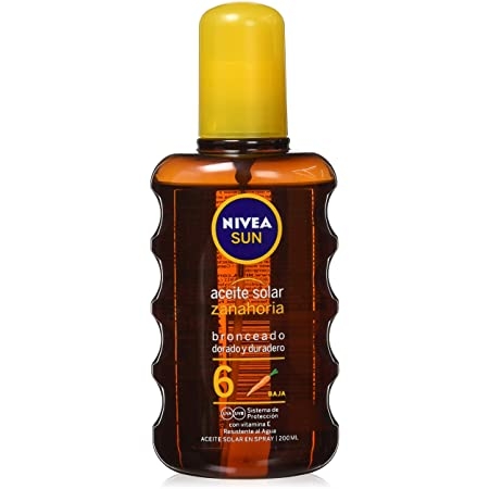 NIVEA SUN SPRAY ACEITE FP 6 200ML R/ 80403