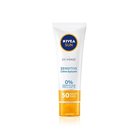 NIVEA SUN CREMA FACIAL SENSITIVE FP 50 50ML R/ 80460