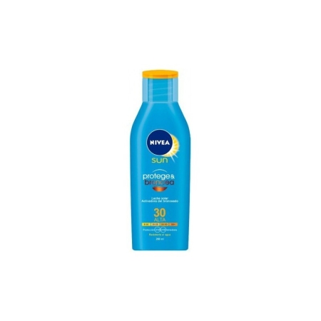 NIVEA SUN LECHE P & BRONCEA FP 30 200ML R/ 85825