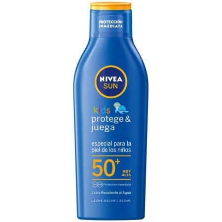 NIVEA SUN LECHE NIÑOS P & CUIDA FP 50 200ML R/ 85486