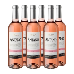 VINO ANTAÑO RIOJA ROSADO  75 CC