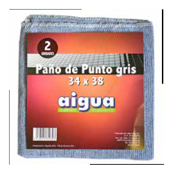 NEW PAÑO TUBULAR AZUL 34 X 38 PAK- 2 REF- 039(2)