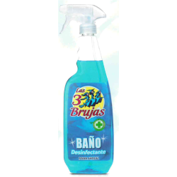 TRES BRUJAS LIMPIADOR BAÑO ANTICAL PISTOLA 750 ML