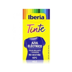 IBERIA TINTE ROPA AZUL ELECTRICO 40º C