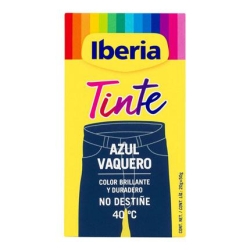 IBERIA TINTE ROPA AZUL VAQUERO 40ºC