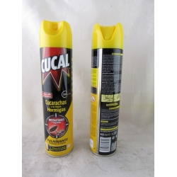 CUCAL INSECTICIDA CUCARACHAS Y HORMIGAS SPRAY 400 ML.