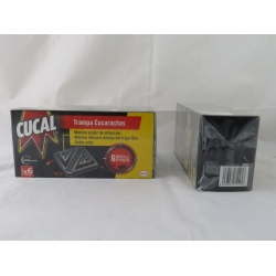 CUCAL INSECTICIDA CUCARACHAS TRAMPA DOBLE CEBO