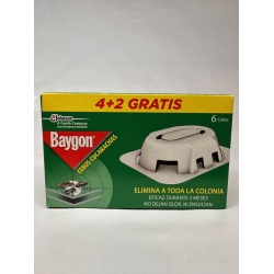 BAYGON INSECTICIDA CEBO CUCAS 4+2 UNID