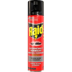 RAID INSECTICIDA CUCAS/HORMIGAS AC. INMED AER. 400 ML