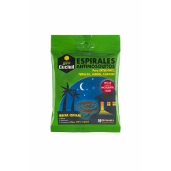 CUCHOL INSECTICIDA ESPIRAL MOSQUITOS PAK- 10 UNID