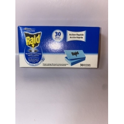 RAID INSECTICIDA RECAMBIO ELECTRICO 30 PASTILLAS