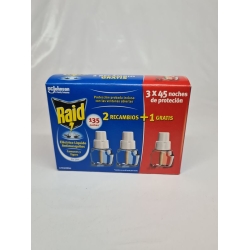 RAID INSECTICIDA RECAMB. ELECTRIC LIQUIDO 45N 