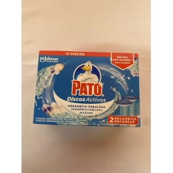 PATO WC LIMPIADOR RECAMBIO DISCOS MARINE 2 UNID