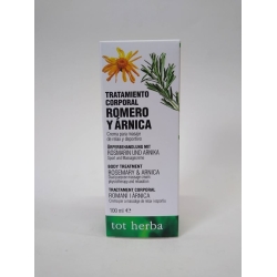 TOT HERBA TRATAMIENTO CORPORAL ROMERO Y ARNICA 100 ML