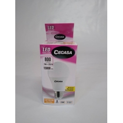 CEGASA BOMBILLA LED STANDAR E-27 800 LUM C REF. 325541