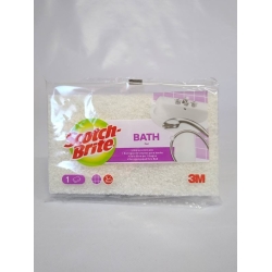 SCOTCH BRITE ESTROPAJO BAÑO BLANCO