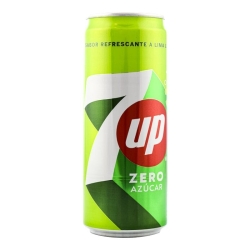 SEVEN UP ZERO LATA 33 CC