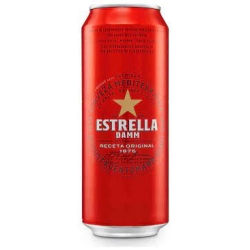 ESTRELLA DAMM CERVEZA LATA 50 CC