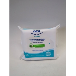 LEA WOMAN TOALLITAS DESMAQUILLAR ALOE 25 UNID