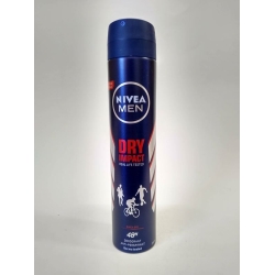 NIVEA DEO SPRAY DRY IMPACT MEN 200 ML