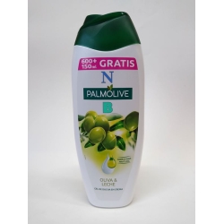 PALMOLIVE NB GEL LECHE & OLIVA 550+100 ML