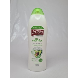 LA TOJA GEL BODY MILK AGUACATE 650 ML 