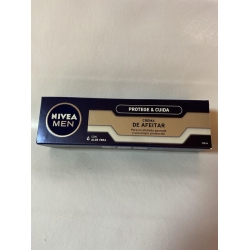 NIVEA MEN CREMA AFEITAR SUAVE TUBO 100 ML