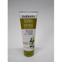 BABARIA CREMA MANOS ACEITE OLIVA 75 ML