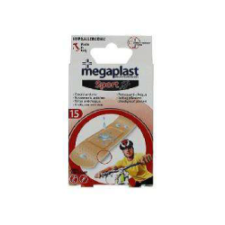 MP MEGAPLAST TIRITA SPORT 7X2 CM 15 UNID BLISTER R- 112851