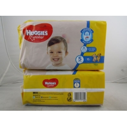 HUGGIES PAÑAL UNISTAR T 5 11-25 KG 15 UND (EX) 