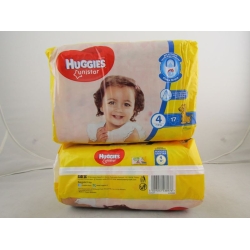 HUGGIES PAÑAL UNISTAR T 4 7-18 KG 17 UND (EX) 