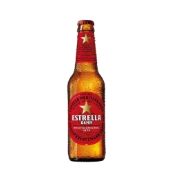 ESTRELLA DAMM CERVEZA BOT. CRISTAL 33 CC